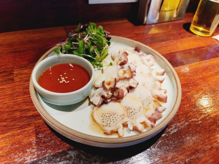  홍대 맛집 산울림1992 포항문어초회