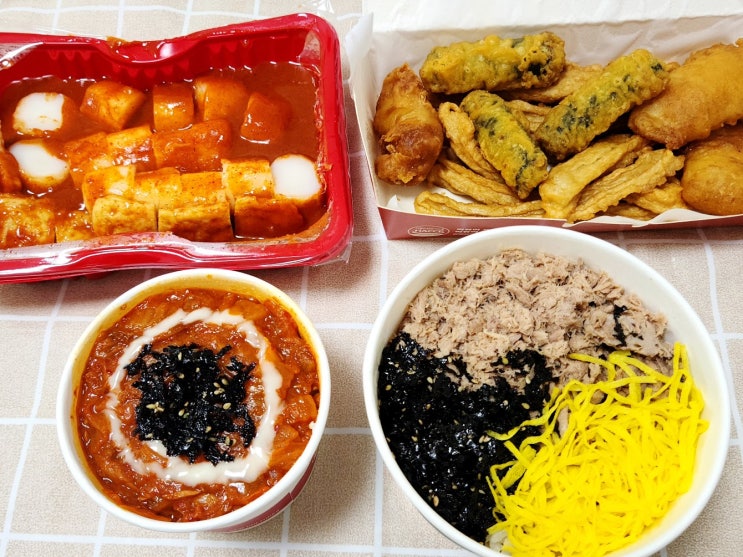  중계동 은행사거리 신전떡볶이 신메뉴 가래떡떡볶이 순한맛