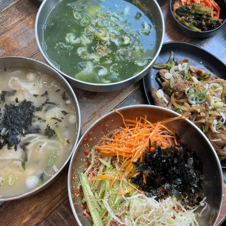  수원 광교산 칼국수 맛집 홍두깨손칼국수