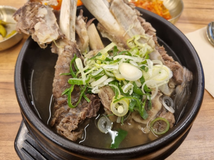  대전 탄방 갈비탕이 맛있는 가족모임 추천 맛집 교동면옥