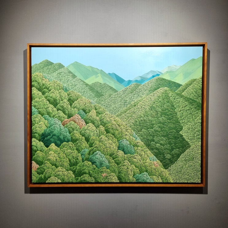  [FOCUS] 조원득 작가 '현대적 산수화'