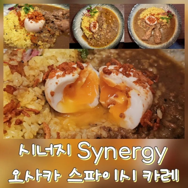  [오사카 맛집] 시너지 Spices Curry Synergy - 오사카역 우메다 카레 현지인 맛집