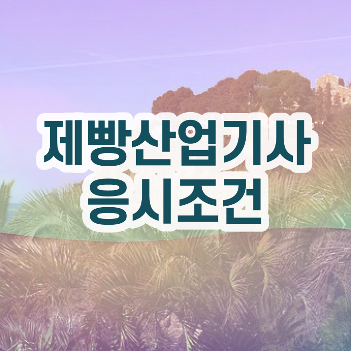  제빵산업기사 시험접수 제빵산업기사 자격요건 온라인 수업으로 4달만에 준비한 노하우