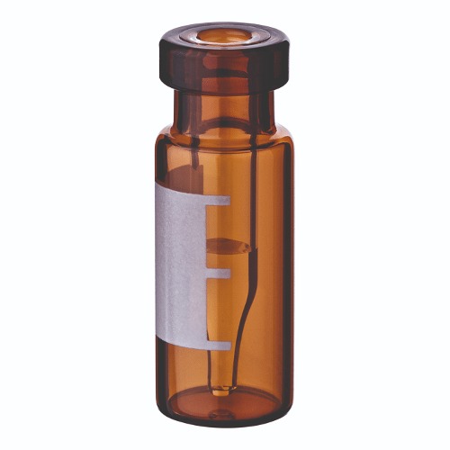  [유리초자] 300 µl 라이트온 엠버 크림프 바이알, AQ 300 µl Write-on Amber Crimp Vial, AQ