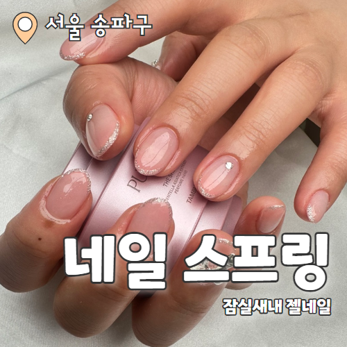  네일스프링&인셀덤 스프링 : 취향저격 이달의 아트 잠실새내 네일 추천