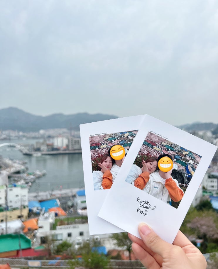  240408. 통영 '동피랑 벽화마을' 여행 기록! / 전망대 / 기념사진