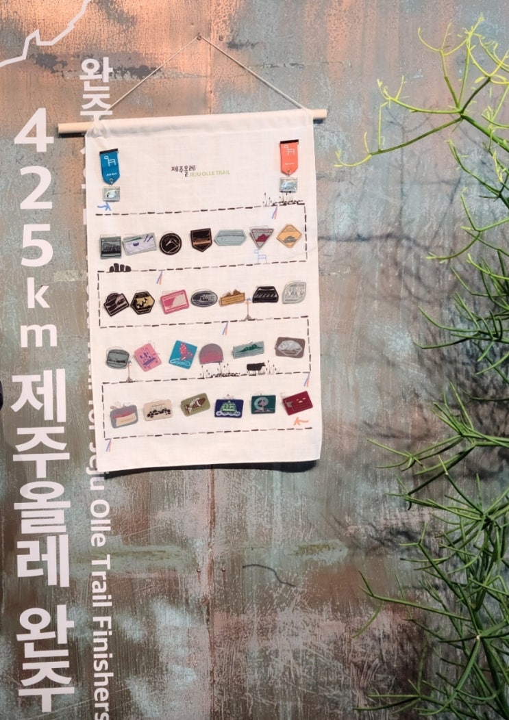  제주올레완주  전코스총정리 1코스부터22코스까지  425km