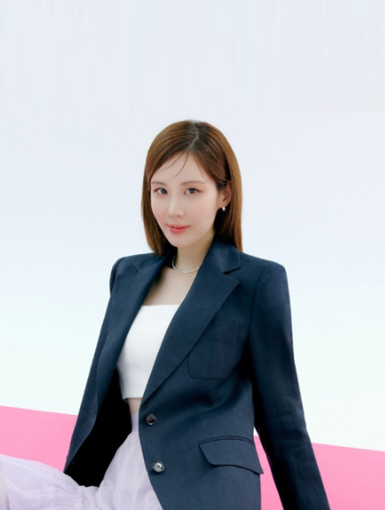  여자 여름 자켓으로 서현이 입은 시원한 린넨 소재의 여성 테일러드 블레이저 자켓 코디 추천