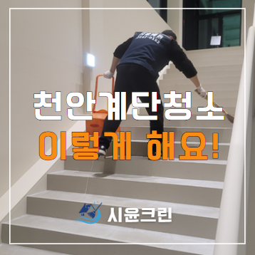  천안 계단청소 불당동 쌍용동 신방동 중앙동 원룸, 상가 정기청소 용역 대행 전문업체