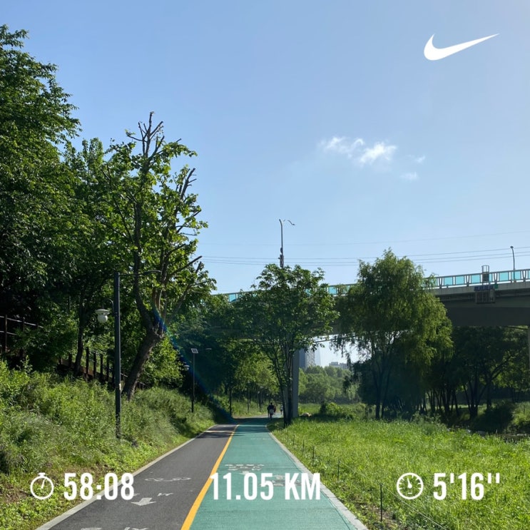  러닝로그_240512 썬데이모닝런 11km