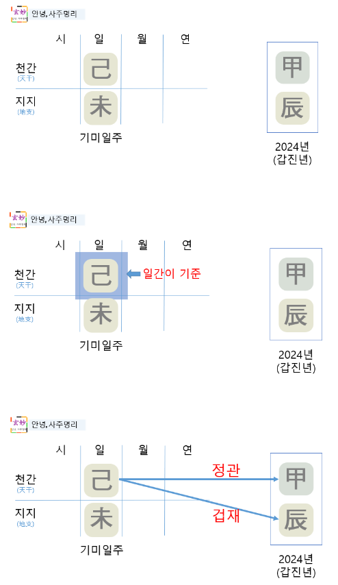  갑진년 2024년 기미일주 운세