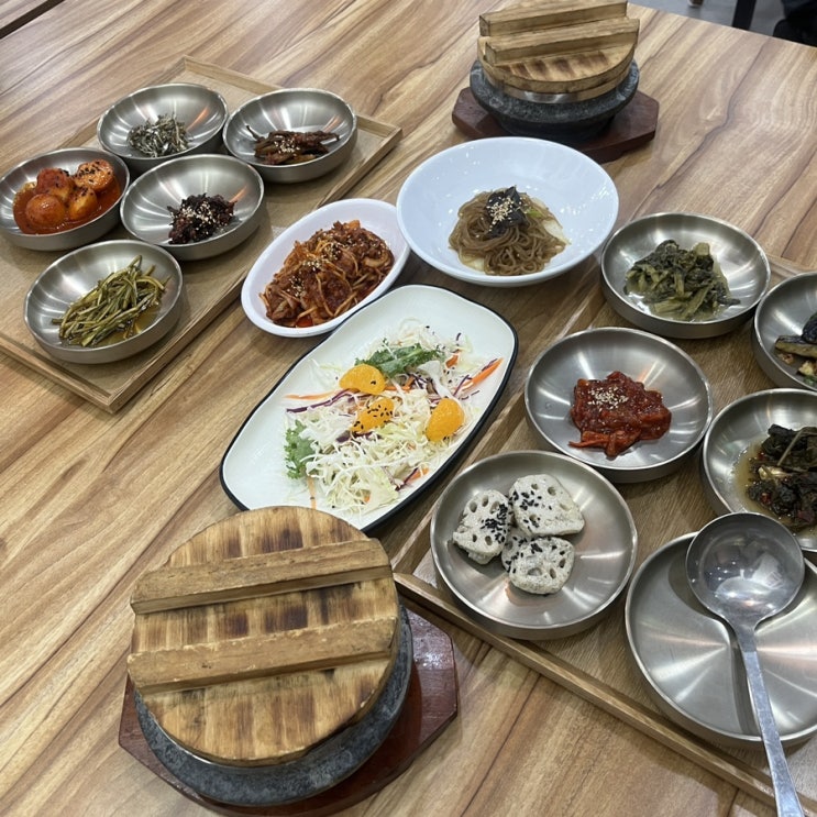  광교호수공원 한정식 맛집 봄설