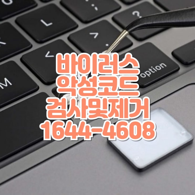  바이러스 검사 및 제거, 악성코드 검사 및 제거, 컴퓨터 수리에 대한 안내