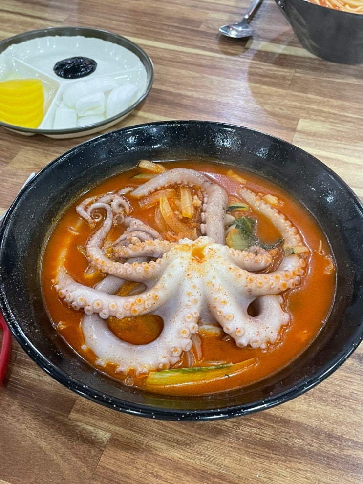  괴산 청천버스터미널 근처 짬뽕전문점 솔밭짬뽕 내돈내산 후기