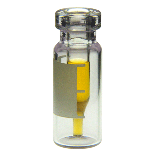  [유리초자] 300µl 라이트온 투명크림프바이알, MicroSolv 300µl Write-on Clear Crimp Vial, MicroSolv
