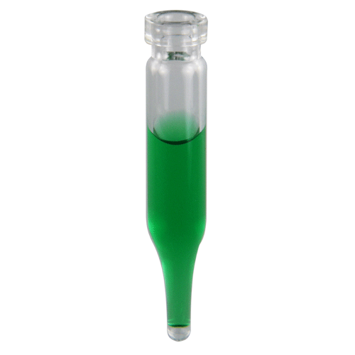  [유리초자] 0.6 ml 투명 크림프 바이알, MicroSolv 0.6 ml Clear Crimp Vial, MicroSolv