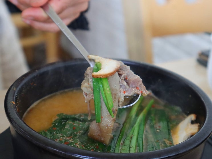  양주흑염소 맛집 :: 잡내없이 푸짐한 광사동 단골 국산 흑염소탕