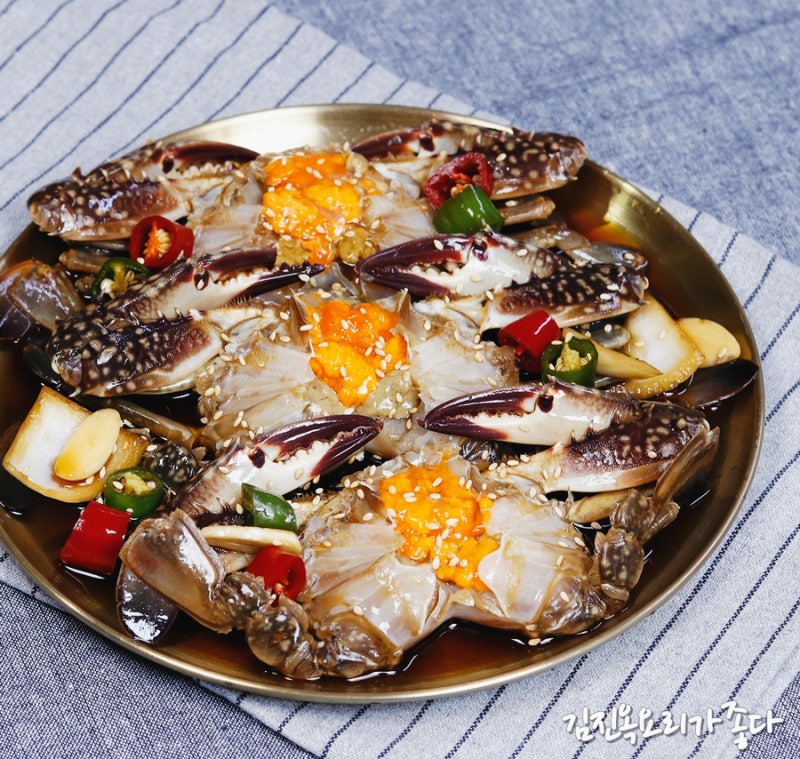 밥 한공기로 부족해요!! 제철 간장게장 맛있게 담그는법 간장게장 황금레시피
