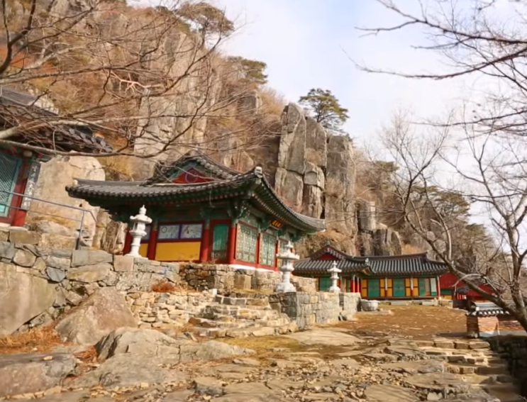  무등산 규봉암 자연 풍경