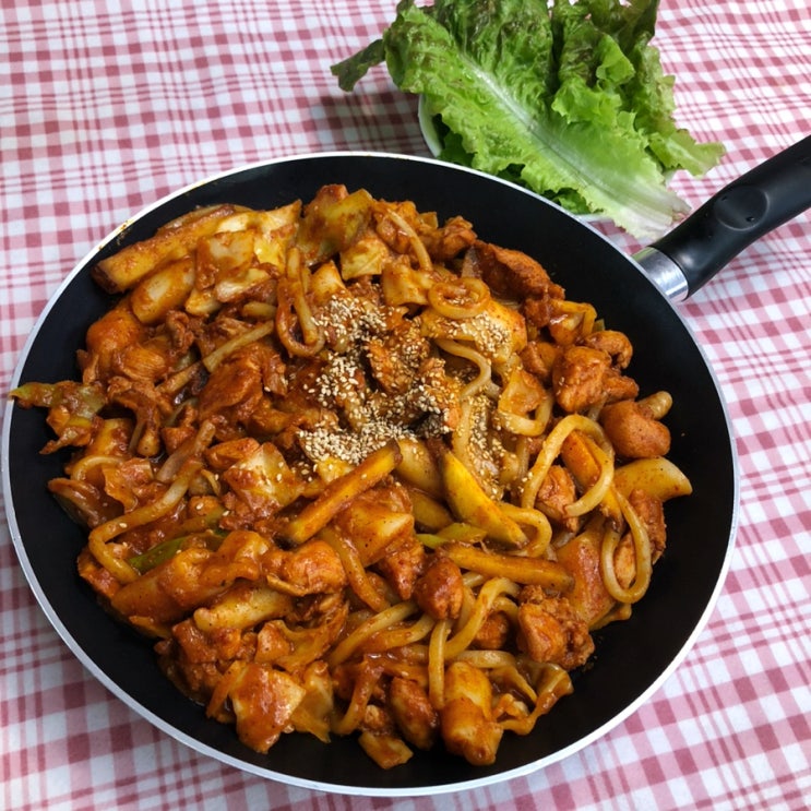  춘천닭갈비 달꿈상회 닭갈비밀키트 캠핑음식 추천