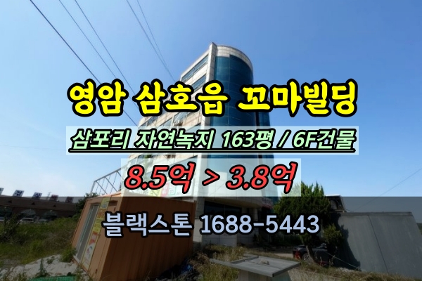  영암 삼호읍 꼬마빌딩 경매 삼포리 6층 상가건물 매매
