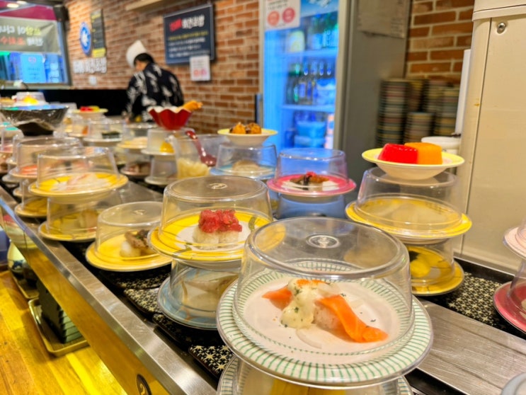  [대전 중앙로 맛집, 은행동맛집]쯔양맛집 1500회전초밥 은행점