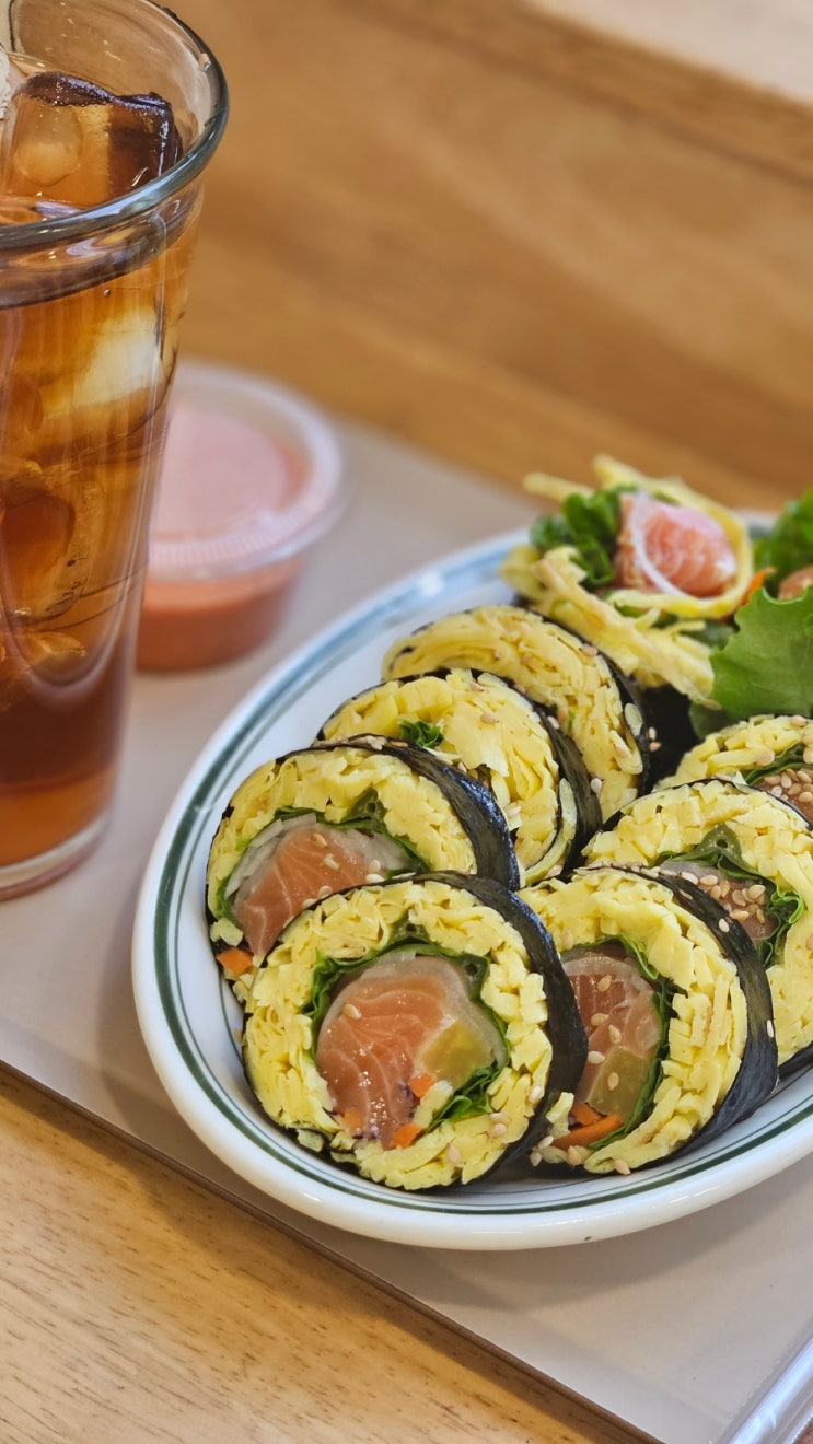  건강과 맛을 모두 챙긴 연어키토김밥맛집 '푸디푸디' [대전 탄방동]
