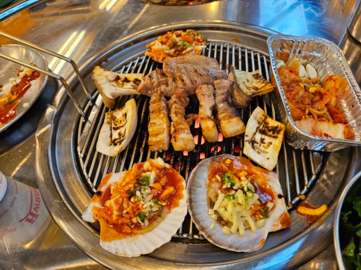  대전 둔산동 맛집 야장 가능한 고기집 가성비 좋은 상록회관연탄구이