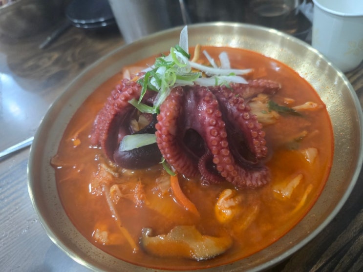  상주 짬뽕 맛집 낙원반점 문어짬뽕 맛본 후기