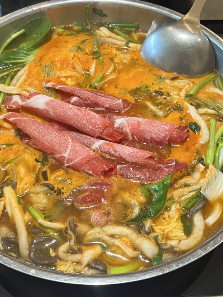  [갈매] 얼큰한 샤브샤브가 땡길때! | 구공샤브칼국수 편백집