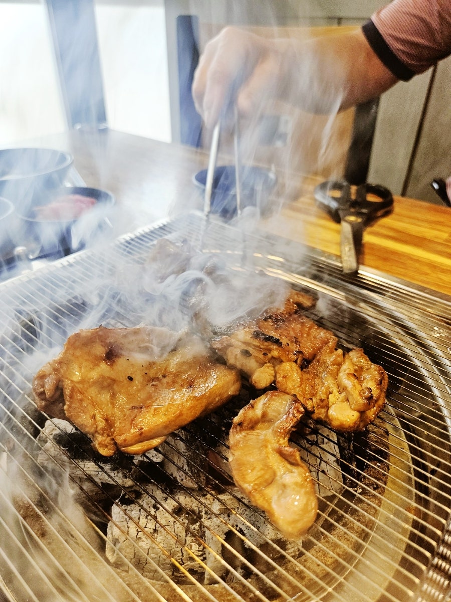 산닭숯불 사진 1