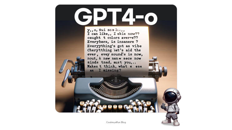  챗지피티 GPT4o AI 성능 리뷰