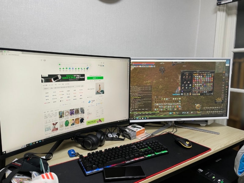 MSI G32CQ5P 게이밍 WQHD 170 HDR 32인치모니터 사용기
