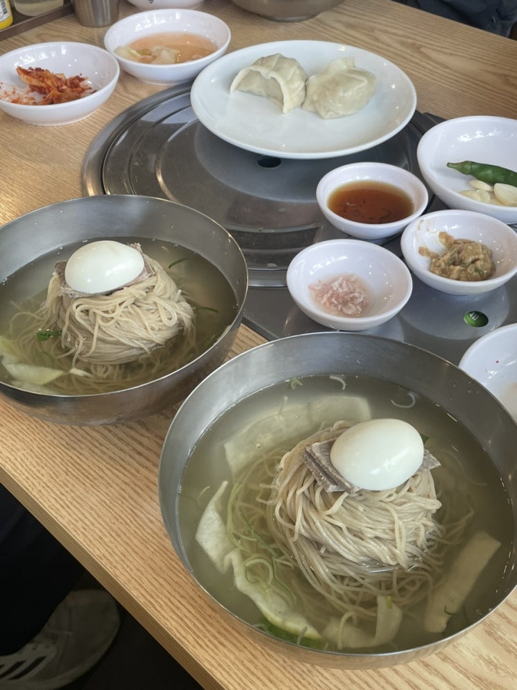  강남 논현동 평양냉면 <봉산평양냉면> 평냉 입문자 추천 맛집