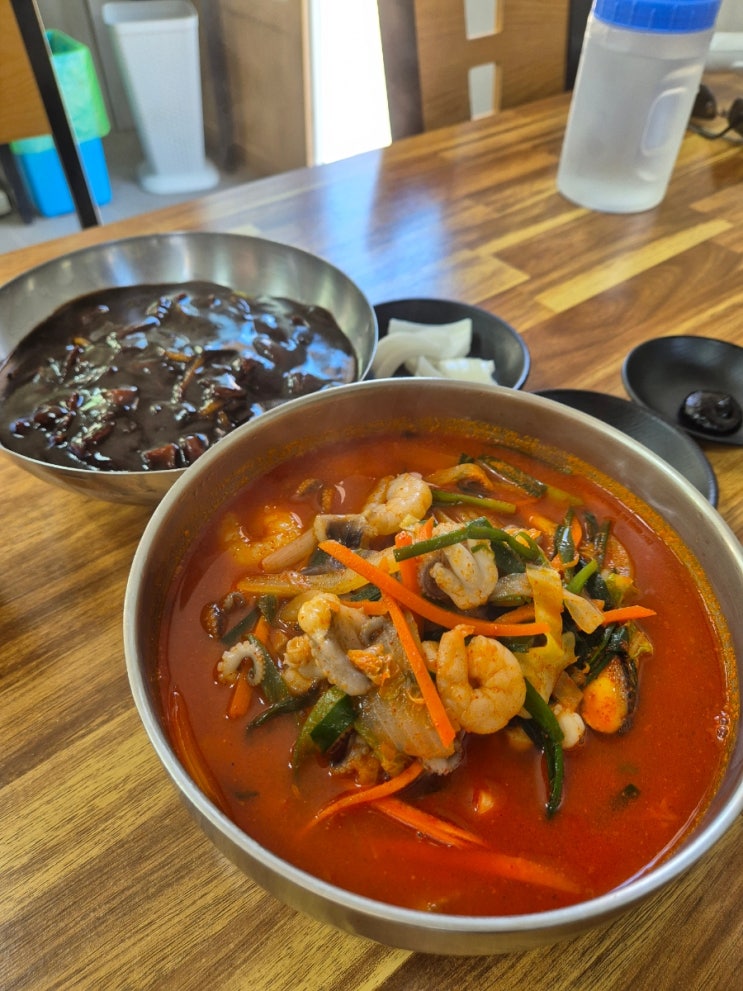  통영 욕지도맛집 한양식당   웨이팅기본 짬뽕집 내돈내산