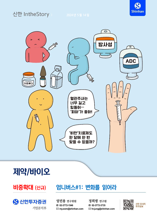  엄민용 연구원 신규리포트 발행 (24.05.14)