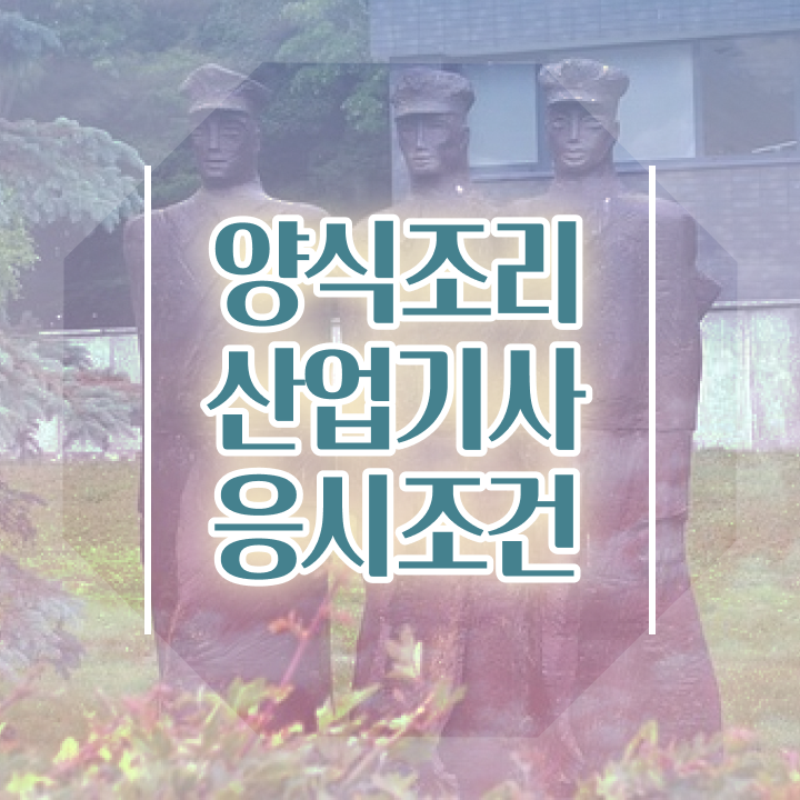  양식조리산업기사 자격요건 온라인으로 4달 안에 완료한 후기
