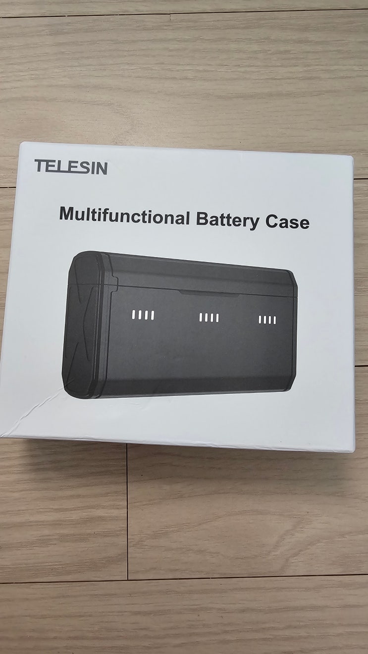  TELSIN 고프로용 배터리 충전박스