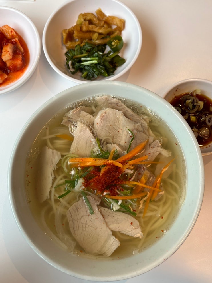  [서울/안국] 안국역 고기국수 '동백식당'