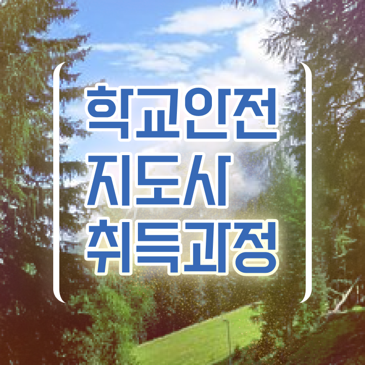  학교보안안전지도사 , 학교안전지도사 자격증 합격정보 확인해봅시다