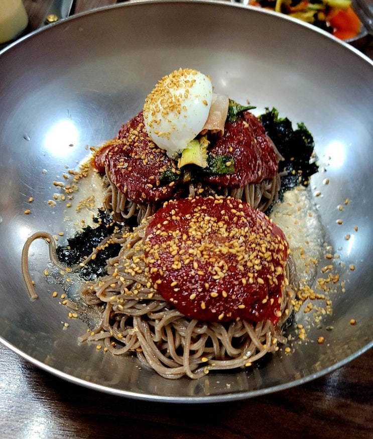  내돈내산 잠실나루역 막국수맛집 전주콩나물국밥