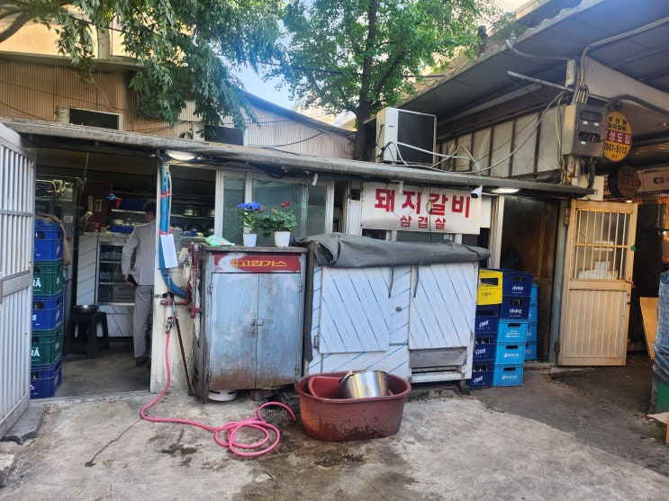  [우장산역 맛집] 송화벽화시장 돼지갈비 물갈비 추천(서이추환영)