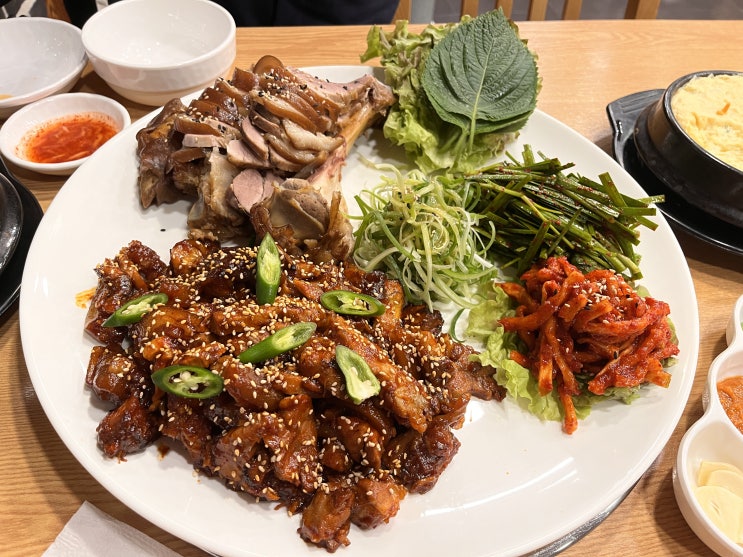  의정부 족발 맛집 마당왕족발 매운 불족발