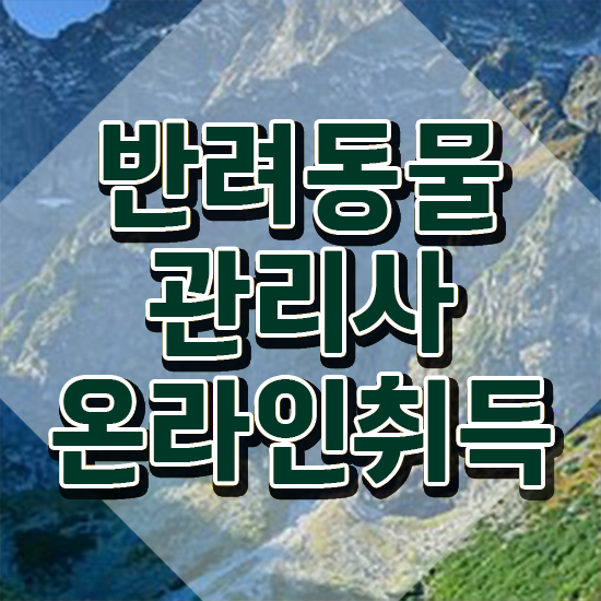  반려견동물관리사 , 반려동물관리사 자격증 한달 만에 합격한 팁 정보 퍼펙트 요약