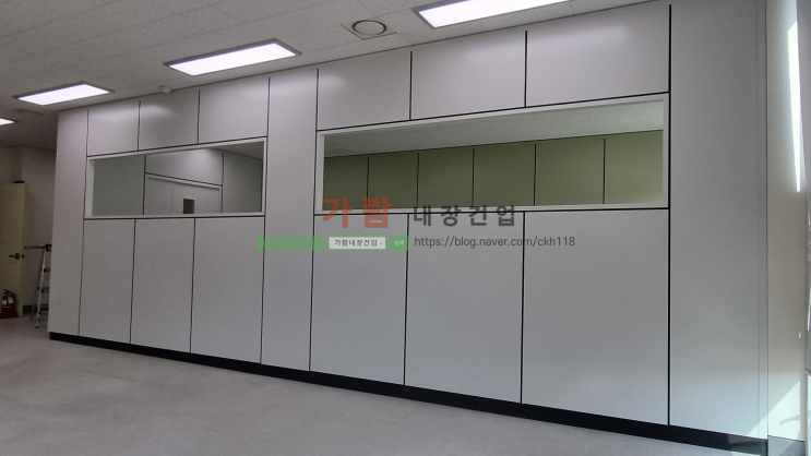  양산 물금읍 소재 의과대 SGP 65형 칸막이 실험실 가벽시공 현장