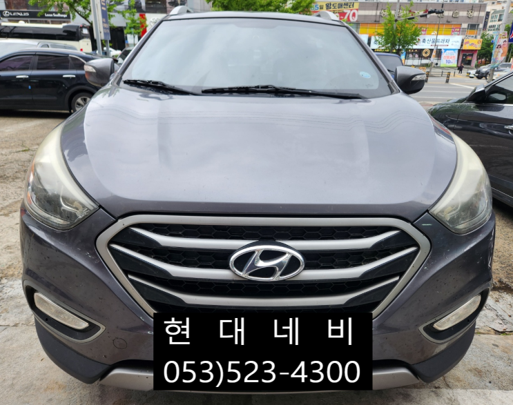  대구 투싼IX AVN 순정네비게이션 부팅불량 재부팅 수리