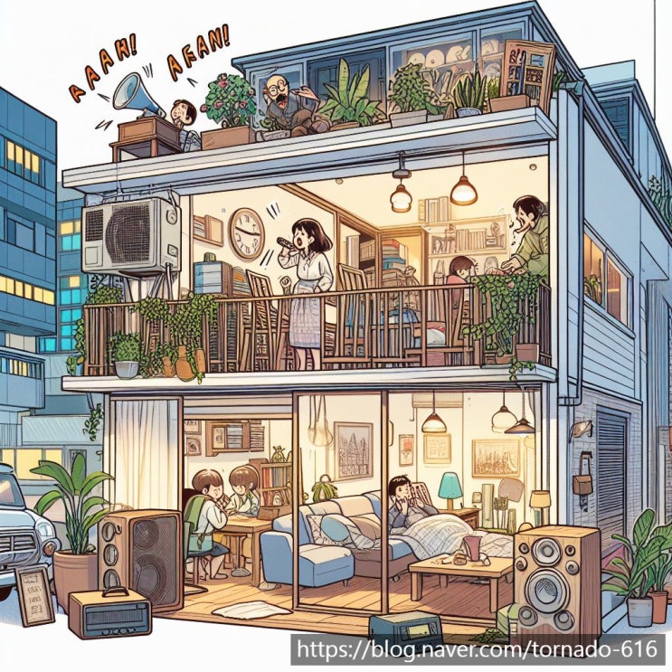  아파트 층간소음 분쟁 손해배상 결과 요약 : 서울북부지법 2022가합21884 판결