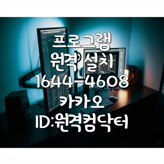  중구 원격 프로그램 설치 서비스 안내 포맷,윈도우설치/포토샵,일리스트설치/캐드,스케치업설치/패러럴즈설치/한글,엑셀,Ms오피스설치