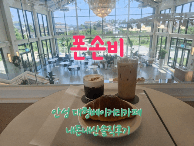  폰손비 안성대형베이커리카페 내돈내산솔직후기