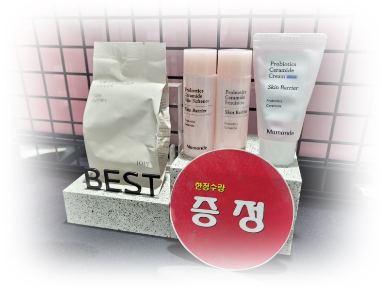 아이오페 에어쿠션 커버 리필 그리고 다이슨 워시G1 물청소기